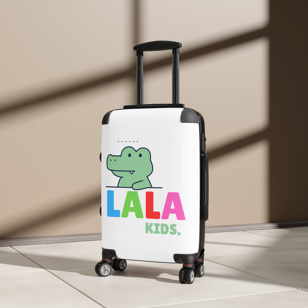Green Crocodile LALA Kids Suitcase | Kids Travel Luggage