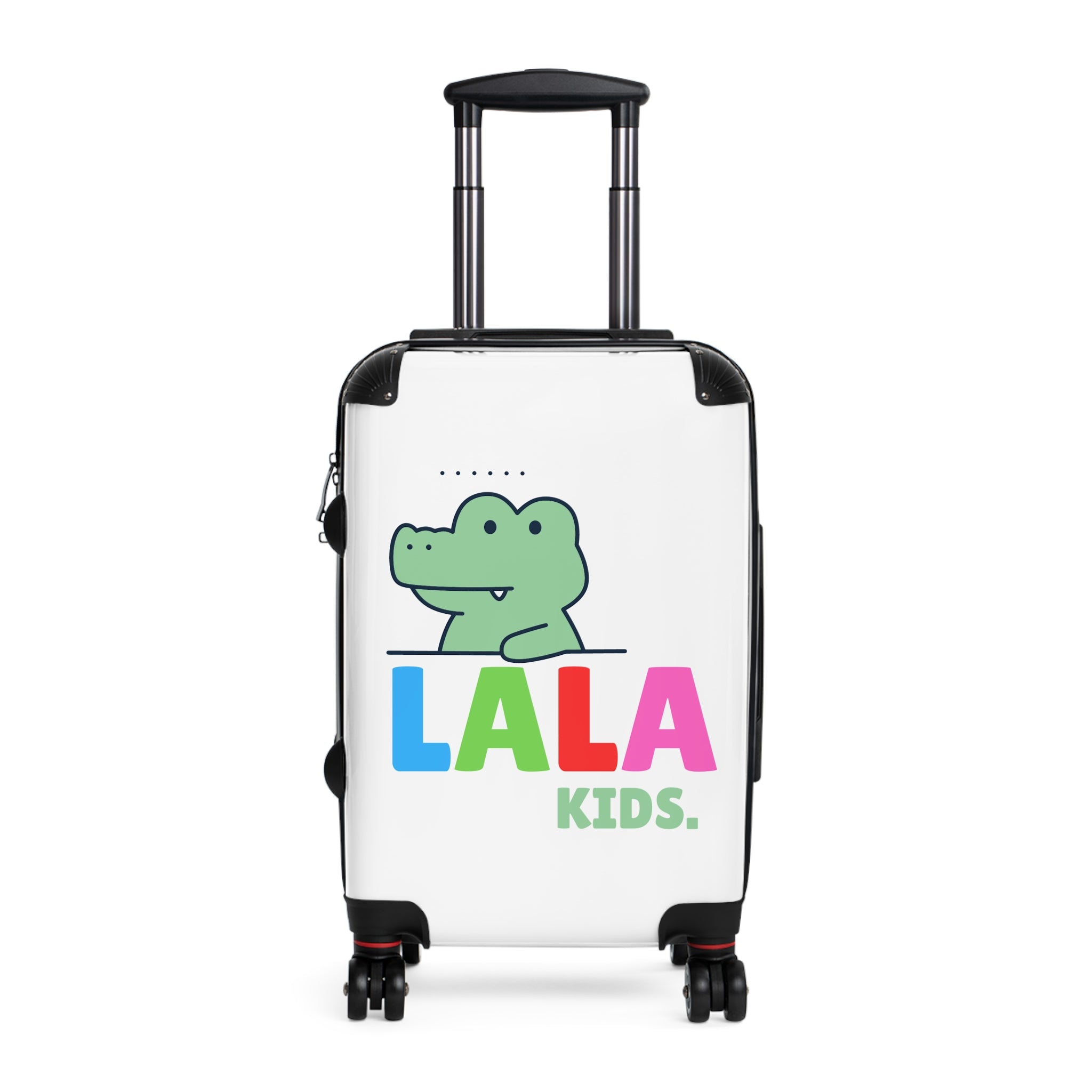Green Crocodile LALA Kids Suitcase | Kids Travel Luggage