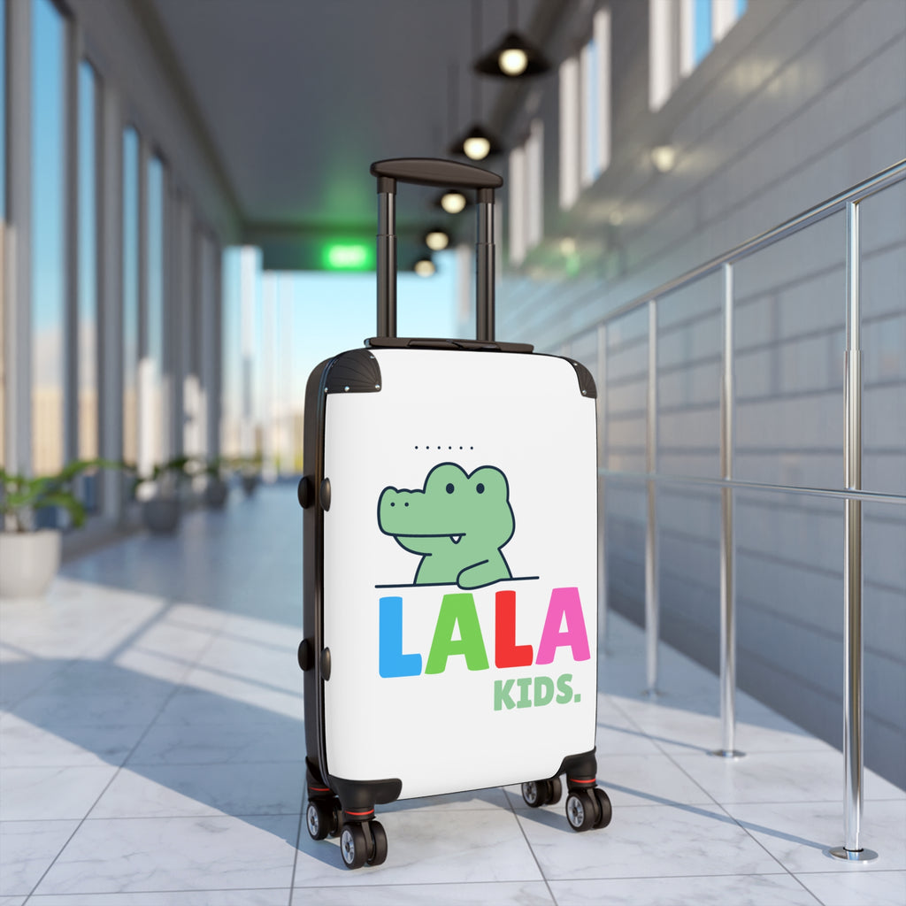 Green Crocodile LALA Kids Suitcase | Kids Travel Luggage