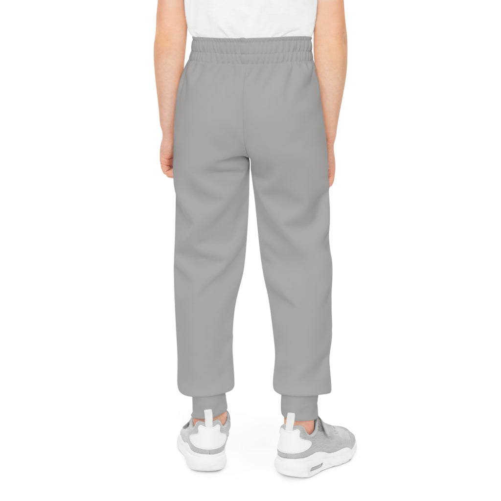 Youth Joggers — 'LALA' Red Logo Kids' Cozy Sweatpants