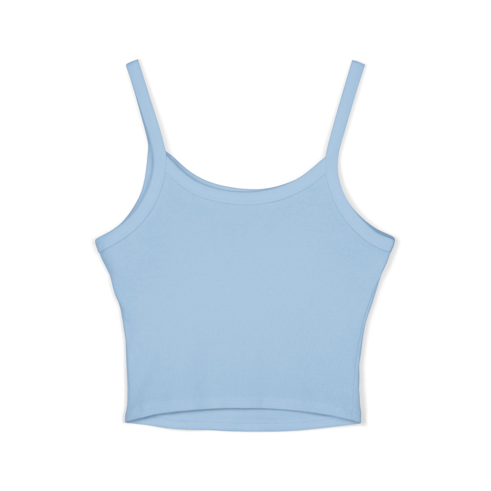 LALA script logo Tank Top | cropped spaghetti strap crop top